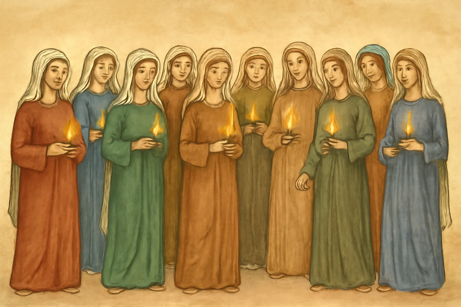10 virgenes
