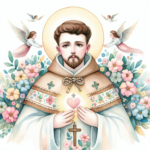 Estampita de San Bernardo de Claraval para imprimir gratis Estampita de San Bernardo de Claraval para imprimir gratis