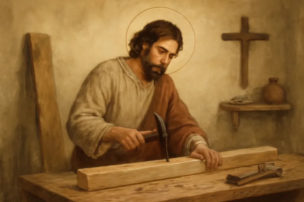 jesus como carpintero
