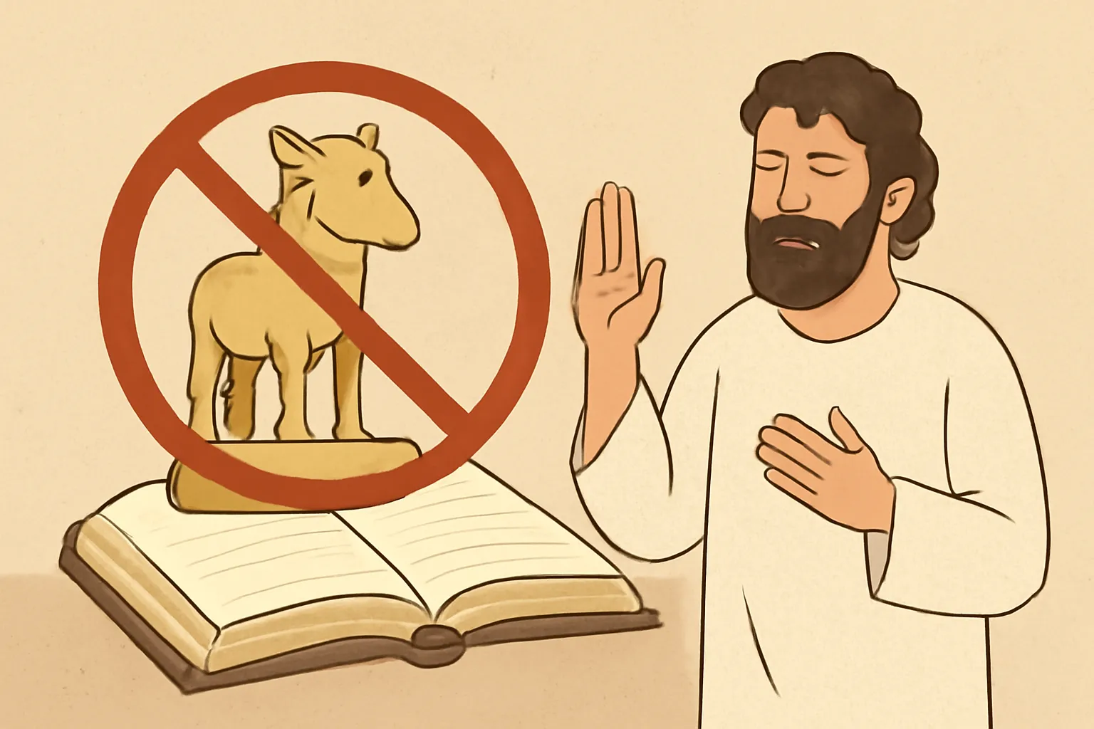 no adoraras imagenes biblia versiculo