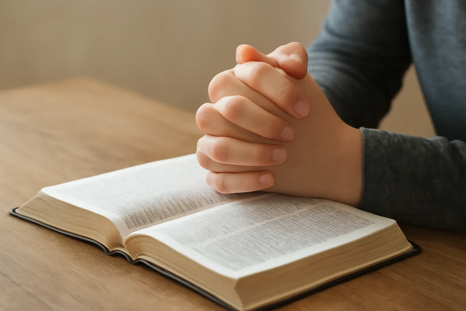 oracion para leer la biblia