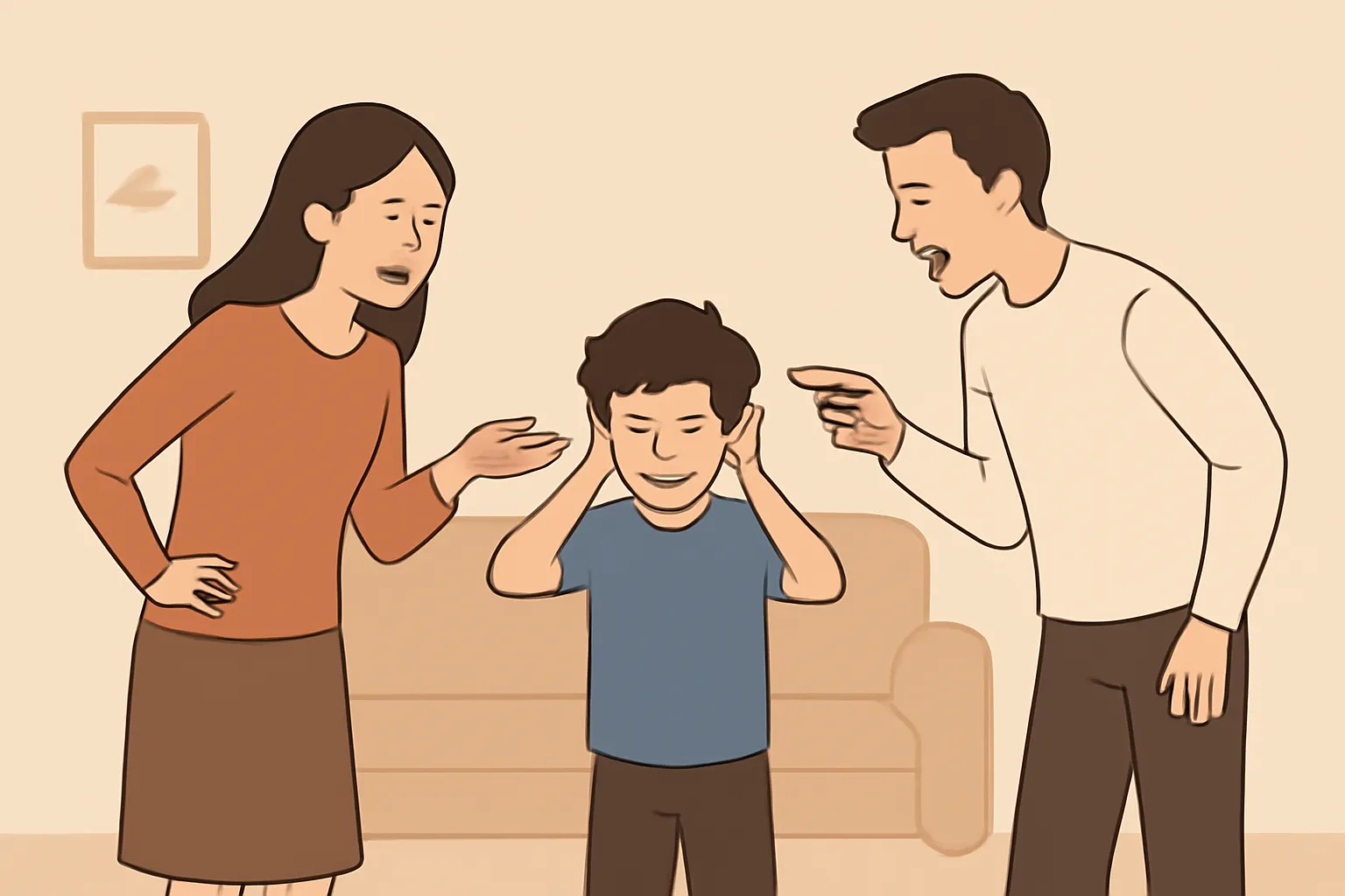 padres no exasperen a sus hijos
