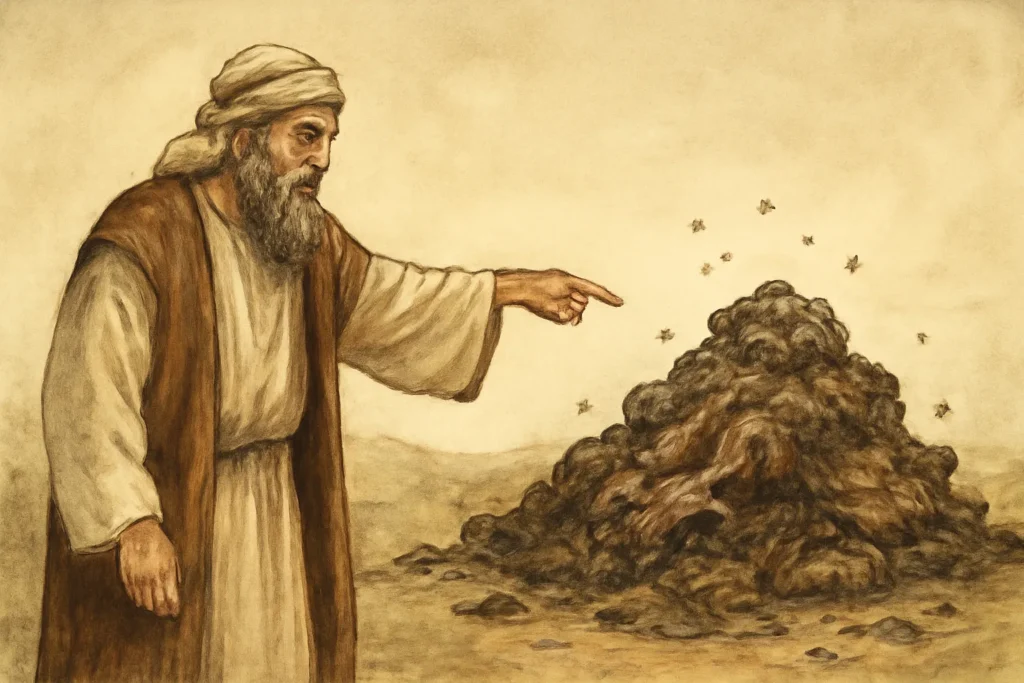 que significa inmundicia en la biblia