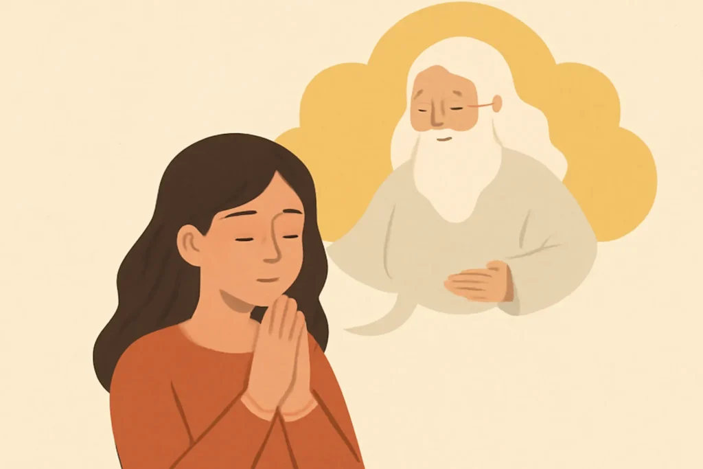 como hablar con dios y que me responda
