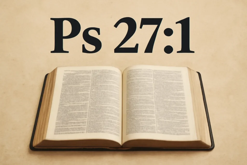 salmo 27 1