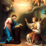Estampita de San Gabriel Arcángel para imprimir gratis San Gabriel Arcángel