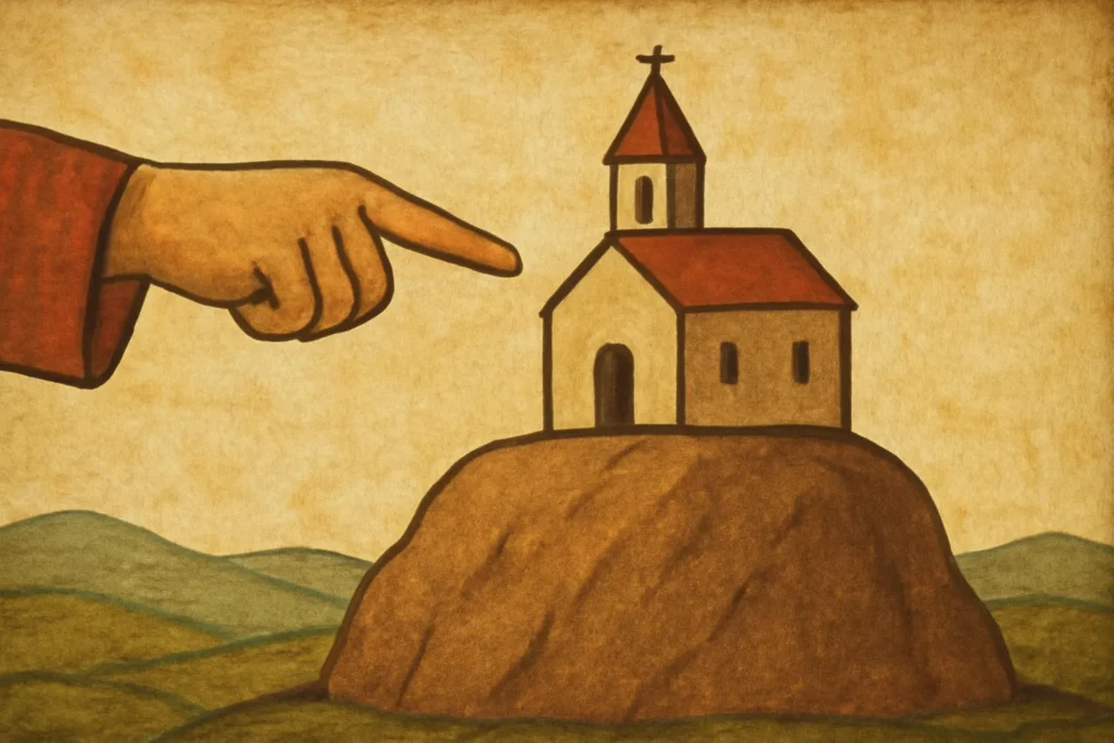 sobre esta roca edificare mi iglesia